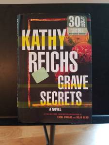 lot 2315 image: Kathy Reichs Grave Secrets Mystery Novel