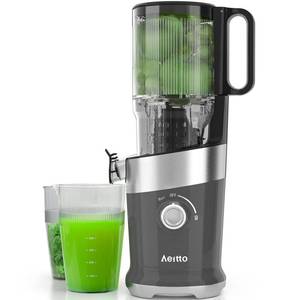 lot 1618 image: Aeitto Slow Masticating Juice Extractor Machine Easy to Clean, High Juice Yield