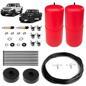 lot 1629 image: VIGOR 1000 Air Spring Bags Suspension Kit for 2020-2026 Jeep Gladiator 4WD Pickups, Rear Air Spring Kit OE Replace# 60830