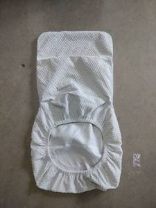 lot 2196 image: Couch or recliner arm sleeve cover gray