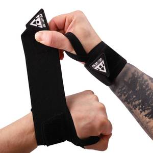 lot 4178 image: PULLUP & DIP Wrist Wraps, Professional Wrist Support for Weightlifting, Calisthenics, Bodybuilding & Strength Training, Stabilizing & Protective for Women & Men (Pullup & Dip Branding)
