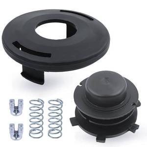 lot 4198 image: Adefol String Trimmer Replacement Parts Head Spool and Cover Cap 6pcs Kit for STIHL FS80 FS83 FS85 FS100 FS110 FS120 FS130 FS200 with Spring, Line Feed Eyelet Accessories