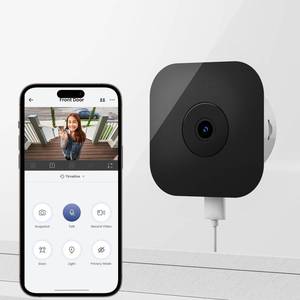 lot 4297 image: Hawkray 2K 3MP Window Camera,2.4GHz WiFi Indoor Cameras for Home Security with Person & Motion Detection,Full Color Night Vision,247 Recording,Easy & Quick Install
