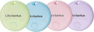 lot 4299 image: Ultrbeka Air Tracker Tag 4 Pack Bluetooth Item Finder for iPhone �� MFi Certified Smart Tracker Compatible with Apple Find My, IP67 Waterproof Key Finder for Keys, Wallet, Luggage, Bike, Backpack