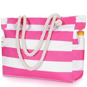 lot 4305 image: Clothirily Beach Bag for Women - Large Beach Tote Bag, Waterproof Sandproof Bags with Zipper, Large Swim Pool Tote