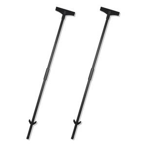 lot 6129 image: Aiuieaa 2 Pack 3ft 36 Inches Stake for Yard Sign Outdoor, Yard Sign Holder Stand for Lawn Parking Garage Ground, 36 Inch Metal Stakes