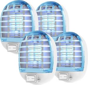lot 6131 image: Bug Zapper Indoor, Mini Fruit Fly Zapper Trap Catcher Indoors, Electronic Mosquitoes Fruit Fly Killer Mosquito Zapper for Living Room, Home, Kitchen, Bedroom, Baby Room, Office, Bug Light (4 Packs)