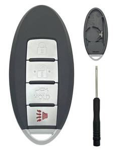lot 10000 image: 4 Buttons Replacement Key Fob Shell Cover fit for 2015 2016 2017 2018 Nissan Altima Maxima Rogue Infiniti Q50 EX35 FX35 FX45 G35 I35, Q45 QX56 Remote Control Key Fob