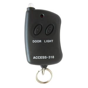 lot 10012 image: ACCESS-318 Mini Remote Control Garage Door Gate Opener with LED 9 Digit Pins