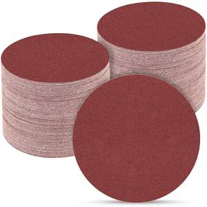 lot 11949 image: POTUINOM 5 Inch No Hole Sanding Disc 120 Grit,Hook and Loop Sand Paper for Random Orbital Sander 100 PCS