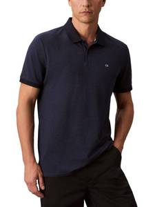 lot 12304 image: Calvin Klein Mens Jacquard Refined Polo Dark Sapphire