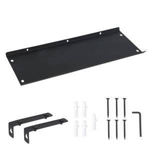 lot 13093 image: Fepinc Mailbox Rain Cover Plate Rain Barrier, Wall Mounted 15.7x6.4 Inch Stainless Steel Mail Box Weatherboard for Outdoor Use