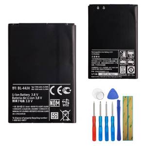 lot 14372 image: E-YIIVIIL Replacement Battery BL-44JH Compatible with LG Optimus L7 P700 LW770 Select AS730 Zone2 VS415 with Tools
