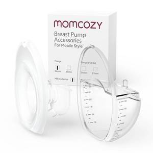 lot 16293 image: Momcozy Mobile Style  M6 Flange 24mm & Milk Collector, Original Mobile Style  M6 Breast Pump Replacement Accessories