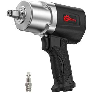 lot 16308 image: Trivd Frol Air Impact Wrench 12 - 12 Inch Impact Gun 12 Drive, 1500Ft-lbs, 8000RPM High Torque Impact Wrench, Weight 4.74 lb, 12 Air Impact Gun for Auto Repair, Tire Shop