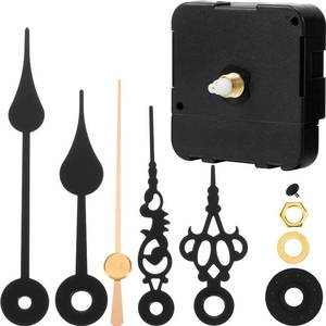 lot 16315 image: Hicarer Clock Movement Mechanism Kit Operated Quartz DIY Repair Parts Battery Clock Mechanism Replacement with 2 Pairs of Short Hands