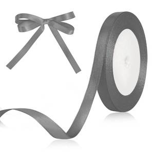 lot 16317 image: Green Double Sided Satin Ribbon 14 Inch 25 Yards, Smooth Continuous Ribbon for DIY Crafts, Gift Wrapping, Wedding Bows & Floral Design (Green) actual item color differs from stock photo