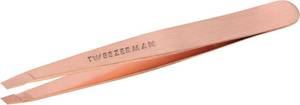 lot 16321 image: Tweezerman Stainless Steel Slant Tweezer - Eyebrow Tweezers for Women and Men (Rose Gold)