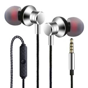 lot 16340 image: Empsun Wired Earbuds Headphones with Microphone Stereo Bass Earphones Noise Isolation in-Ear Headset Compatible with All Smartphones Tablets iPod IPad MP3 Player That with 3.5 mm Interface(Silver)