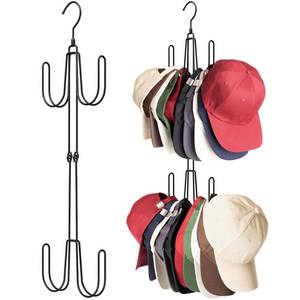lot 16350 image: NANATI Hat Hangers for Closet, Stainless Steel Hat Organizer, Hat Racks for Baseball Caps, Cap Organizer for Baseball Caps, 1 Pack