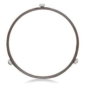 lot 16357 image: Microwave Turntable Ring Replacement 9.2-Inch Microwave Oven Spinner Replacement Parts with 3 Smooth Rollers Universal Fit for Most Microwaves