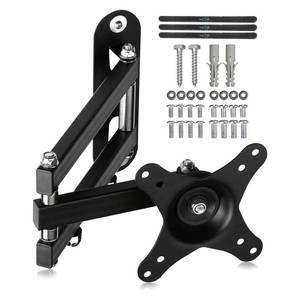 lot 16362 image: Suptek TV Wall Mount Swivel Tilt Rotation Full Motion Adjustable Articulating for Most 15-32 inch LED, LCD Monitor Wall Mount VESA 75,100 (MA2720)