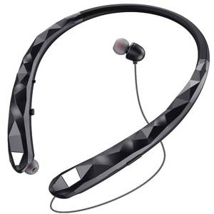 lot 16391 image: Finpola Neckband Bluetooth Headphones, Retractable Headphone Bluetooth 5.3 & IPX5 Waterproof, Neckband Headphones 18H Playback with ANC for FitnessOffice