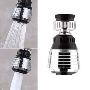 lot 16405 image: 360° Rotate Swivel Water Saving Tap Aerator Diffuser Faucet Nozzle Filter Adapter, Dual Spray Stream, Fits M22 M24 Kitchen Sink & Utility Faucets