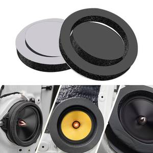 lot 18010 image: TZGBASS 6.5 Speaker Foam Rings, Car Speaker Foam Enhancer Kit 2 Pack, Self Adhesive Foam Baffles for 6.5 Car Audio, Sound Deadening & DIY Subwoofer Enclosure Bass Improvement