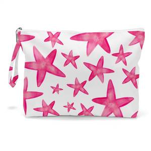 lot 18021 image: Fokongna Wet Bag, Travel Makeup Bag, Wet Dry Bag, Wet Bag for Swimsuit, Beach Pool Diapers Dirty Yoga Gym Clothes Zipper Pouch for Women Sister Friends Wet Bag Ocean Sea Shells Beach Starfish.361