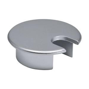 lot 18041 image: EASYEAH 1 Pcs Desk Grommet 1-38  35 mm, Desk Cord Hole Cover, Cable Grommet Metal Zinc Alloy Materilal, Desk Hole Grommet for Home & Office Pc, Detachable Cable Cord Organizer-Matte Silver