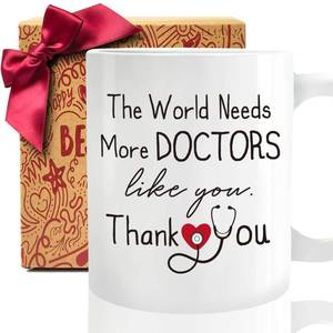 lot 18069 image: Doctor Thankyou Coffee Mug Gift for Women Men, The World Needs More Doctors Like You mug, Medical Student doctor GraduateBdayNational Doctors DayResidencyThanksgivingChristmas Mugs Gifts Ideas-92