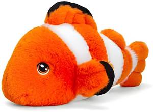 lot 18085 image: Deluxe Paws 100% Recycled Plush Eco Toys (Clown Fish)