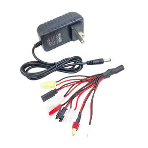 lot 18124 image: NiMH NiCd Battery Charger Universal RC Battery Charger for (2-10S) 4.8V 7.2V 8.4V 9.6V, RC Car Charger for Traxxas Battery Pack 2.4V-12V ,AC-DC Plug Charger, Airsoft Battery Packs