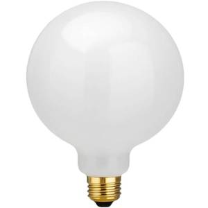 lot 19352 image: LED Large Globe Light Bulb Dimmable E26, G40 LED Bulb Warm White 2700K, G125 Round Bulbs for Light Fixture, Coated Inside White Glass Filament Lights, 60 Watt Equivalent, 1 Pack (2700K)