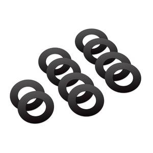 lot 20372 image: XTPTFABS 10PCS 40MM Excavator And Skid Steer Bucket Pin Shims Kit,Bucket Pin Shims Kit Compatible with Cat Kubota Deere Komatsu(40MM)