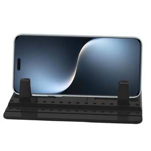 lot 20392 image: DUSCOKE Cell Phone Holder for Car Dashboard - Adjustable Silicone Phone Mount Car Pad Mat - Universal Anti-Slip Vehicle GPS Mounting Mat Cellphone Stand for Smartphones Navigation