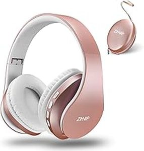 lot 6111 image: ZIHNIC Wireless Bluetooth Headphones with Carrying Case