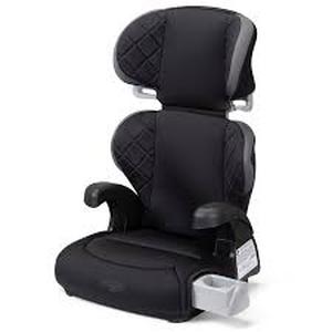 lot 11968 image: Cosco Pronto Belt-Positioning Booster Car Seat Black 40-100lbs