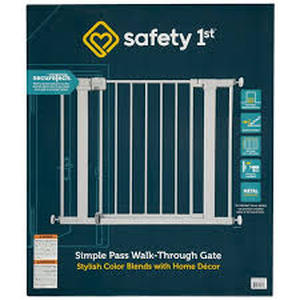 lot 11969 image: Safety 1st Simple Pass Walk-Through Gate