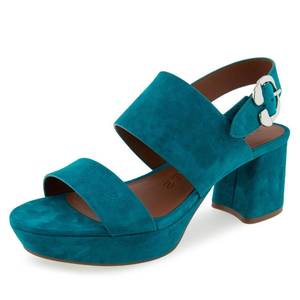 lot 1663 image: Aerosoles Women Camera Teal Suede 7 Medium