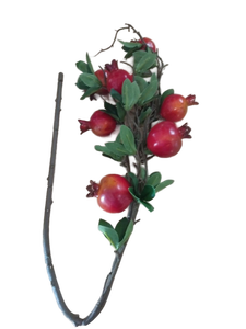 lot 1675 image: Gregory brand fake flowers red with tomato