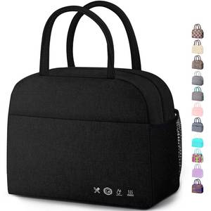 lot 2223 image: DALINDA Lunch Bag Lunch Box for Women Men, Insulated Lunch Bags Water-Resistant Cute Cooler Lunch Tote Bag, Reusable Large Capacity for Work Travel Picnic