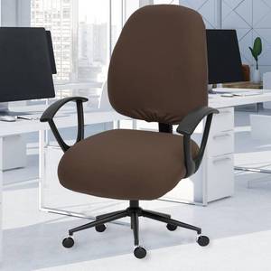 lot 2249 image: DIVA EN CAMINO DEC Stretchable Desk Office Chair Seat Covers - Universal Stretch Computer Chair Slipcover - 180GSM Washable Rotating Backrest Coverings & Cushion Protectors for Dogs, Cats, Pets