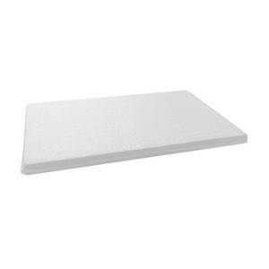 lot 2275 image: LOFE Adjustable Foam Pillows One Layer - 1 Height 1.2 Insert for Cervical Pillow to Raise Pillow Height, CertiPUR-US Flat Foam Piece, Ultra Thin Pillow for Stomach Sleeper, White, Medium Firm