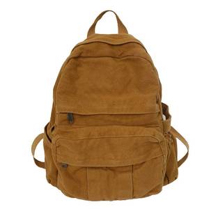lot 2284 image: GAXOS Laptop Backpack for Women Travel Canvas Vintage Brown Aesthetic School