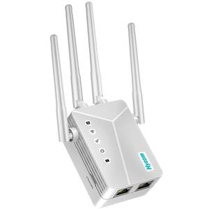 lot 2317 image: WiFi Extender Signal Booster Faster Internet Repeater Works with Any Router