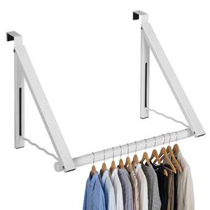 lot 3412 image: HOLDN�� STORAGE Over The Door Hanger Foldable - Over The Door Rack for Hanging Towels, Coats & Clothes - Over The Door Hanger Hooks for Bedroom, Washroom and Office.