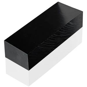 lot 6182 image: High-Density Polyethylene (HDPE) Plastic Block 2 Thick - 3 x 12 HDPE Plastic Sheet for Machining,Home Improvements,DIY Projects(Black PE Block 1 PCS)