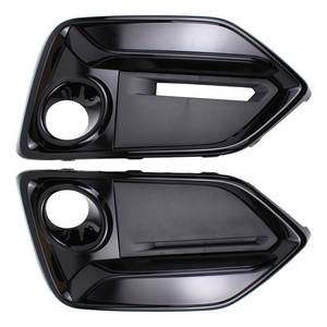 lot 6188 image: ApplianPar Front Driver and Passenger Side Fog Light Cover Bumper Trim for Honda Civic Hatchback 2020-2021